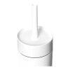 MiiR Sipper 473 ml Trinkflasche mit Trinkhalm weiss