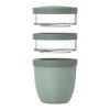Mepal Ellipse Dreiteiliger, 500 ml + 2 x 200 ml isolierter Lunchpot Standard | salbei | ohne Werbeanbringung | Nicht verfügbar | Nicht verfügbar