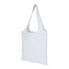 Madras Blend 140 g/m², GRS-zertifizierte, faltbare Baumwoll Tragetasche, 7 l weiß