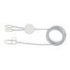 Alasia 150 cm 5-in-1 Kabel aus recyceltem Kunststoff für Datenübertragung und 27W Schnellladung Standard | Silber | ohne Werbeanbringung | Nicht verfügbar | Nicht verfügbar