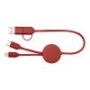 Citala 30 cm 5-in-1 Kabel aus recyceltem Kunststoff für Datenübertragung und 27W Schnellladung Standard | Brick | ohne Werbeanbringung | Nicht verfügbar | Nicht verfügbar