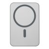 Avis 5000 mAh RCS Powerbank aus recyceltem Aluminium mit Magnetfunktion Silber