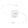 Gloas Aufrollbares 5 in 1 Kabel aus Recyclingmaterial mit Datensynchronisierung und 100 W Schnellladefunktion sowie Smartphone Toolkit Standard | weiß | ohne Werbeanbringung | Nicht verfügbar | Nicht verfügbar