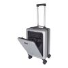 Rover Pro 20" Kabinentrolley aus recyceltem GRS-Material 40 L Standard | Silber | ohne Werbeanbringung | Nicht verfügbar | Nicht verfügbar