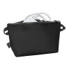 HALFAR® Reißverschluss-Tasche PURE schwarz | ohne Werbeanbringung