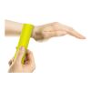 RFX™ 34 cm reflektierendes TPU Schnapparmband neongelb | Nicht verfügbar | ohne Werbeanbringung | Nicht verfügbar | Nicht verfügbar