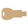 Schlüssel USB-Stick 2.0 aus recyceltem Papier Kraftpapier | 4 GB | ohne Werbeanbringung | Nicht verfügbar | Nicht verfügbar