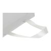 Smartfold Papiertüte, 230 g/m², mit Bandgriffen und matter Laminierung – 31 x 12 x 31 cm weiß