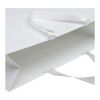 Smartfold Papiertüte, 230 g/m², mit Bandgriffen und matter Laminierung – 42 x 12 x 35 cm weiß