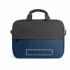 GENOA. Gepolsterte Laptoptasche aus hochdichtem, recyceltem 600D-Polyester 15“ Blau | ohne Werbeanbringung | Nicht verfügbar | Nicht verfügbar | Nicht verfügbar