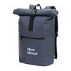 PORTLAND. Roll-Top-Rucksack aus PU mit Laptopfach, 16“ Schwarz | ohne Werbeanbringung | Nicht verfügbar | Nicht verfügbar | Nicht verfügbar