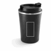 PHELPS. Reisebecher aus Edelstahl und PP 470 ml Schwarz | ohne Werbeanbringung | Nicht verfügbar | Nicht verfügbar | Nicht verfügbar