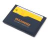 VENTURE WALLET. PU-Kartenetui für 5 Karten mit RFID-Schutz Blau
