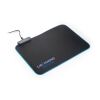THORNE MOUSEPAD RGB. Gaming-Mauspad mit RGB-LED-Leuchten aus Polyester Schwarz | ohne Werbeanbringung | Nicht verfügbar | Nicht verfügbar | Nicht verfügbar