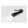 YVIAN. Recycled aluminium rechargeable torch (100% rAL) 10 W schwarz | ohne Werbeanbringung | Nicht verfügbar | Nicht verfügbar | Nicht verfügbar