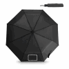 TOMAS. Taschenschirm aus 190T Pongé mit automatischer Öffnung schwarz | ohne Werbeanbringung | Nicht verfügbar | Nicht verfügbar | Nicht verfügbar
