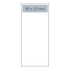 Tischkalender Desktop 3 Steel Edelstahl-Aufsteller gebürstet Hellgrau | 105 × 230 mm | ohne Werbeanbringung | 1 Jahr