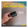 Aqiila Airbird C2 kabellose elektrische Luftpumpe Schwarz