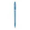 Kugelschreiber Baron '03 Ice Frosty Blau Weiss | 1-farbiger Siebdruck | 180° vom Clip | 45 mm x 25 mm | Nicht verfügbar