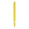 Kugelschreiber Tropic Colour hardcolour Gelb | 1-farbiger Siebdruck | 90° vom Clip | 45 mm x 25 mm | Nicht verfügbar