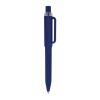 Ozzy-Stift mit Soft-Touch Dunkelblau | 3D Digitaldruck | 90° vom Clip | 42 mm x 8 mm