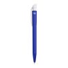 Kugelschreiber S45 Bio hardcolour Dunkelblau-Weiss | 1-farbiger Siebdruck | 90° vom Clip | 45 mm x 25 mm | Nicht verfügbar