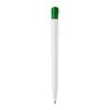 Kugelschreiber S45 Hardcolour Weiss-Grün | 1-farbiger Tampondruck | In Verlängerung vom Clip | 45 mm x 8 mm | Nicht verfügbar