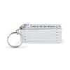 Kalibrierter faltbarer Linealring 0,5m Weiss | 1-farbiger Tampondruck | Seite 1 | 40 mm x 15 mm
