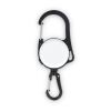2-Wege-Karabiner-Kartenhalter Weiss