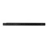 Zollstock Holz 2m Premium lackiert Schwarz | 1-farbiger Tampondruck | Seite 1 | 65 mm x 25 mm | Nicht verfügbar