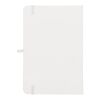 Notizbuch Olmo Hardcover PU A5 mit Haftnotizen Weiss