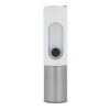 Wiederaufladbare 10-W-LED-Taschenlampe mit Zoomfunktion, 300 lm Weiss