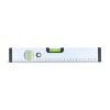 Aluminium-Wasserwaage 30 cm Weiss | 1-farbiger Tampondruck | Seite 1 | 65 mm x 30 mm