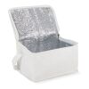 R-PET 6 Dosen-Kühltasche Non Woven 20x 13 x 12,5cm 75g/m² Weiss | ohne Werbeanbringung | Nicht verfügbar | Nicht verfügbar