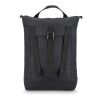 rPET 600D Navi Laptop-Rucksack 36 x 40 x 10 cm Schwarz | Digital Transferdruck | Vorderseite | 180 mm x 190 mm
