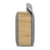 Bamboo Wireless Speaker 5W Natur | Digitaldruck | Vorderseite | 50 mm x 50 mm