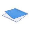 R-PET-Schnelltrocknungshandtuch 40 × 80 cm mit Beutel, Sublimationsdruck. Blau Weiss | ohne Werbeanbringung | Nicht verfügbar | Nicht verfügbar