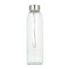 Trinkflasche aus Glas 500ml Transparent | 1-farbiger Tampondruck | Kappe | Ø 30 mm | Nicht verfügbar