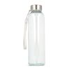 Trinkflasche aus Glas 500ml Transparent | 1-farbiger Tampondruck | Kappe | Ø 30 mm | Nicht verfügbar