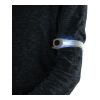 Sicherheitsband mit LED weiß-schwarz | ohne Werbeanbringung | Nicht verfügbar | Nicht verfügbar