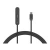 Aluvia RCS 65W-PD-Kabel mit verstellbarem Handyhalter schwarz | ohne Werbeanbringung | Nicht verfügbar | Nicht verfügbar