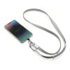 Nivo Crossbody-Handyband aus RCS recyceltem PET grau | ohne Werbeanbringung | Nicht verfügbar | Nicht verfügbar
