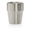 Clark Doppelwandige RCS Kaffeetasse 300ml silber | ohne Werbeanbringung | Nicht verfügbar | Nicht verfügbar