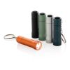 Flash Schlüsselanhänger-Taschenlampe aus RCS rec. Aluminium blau | ohne Werbeanbringung | Nicht verfügbar | Nicht verfügbar