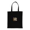 Impact AWARE™ recycelte Baumwolltasche 145gr mit Boden schwarz | ohne Werbeanbringung | Nicht verfügbar | Nicht verfügbar | Nicht verfügbar