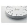 Wanduhr aus PP weiß | ohne Werbeanbringung | Nicht verfügbar | Nicht verfügbar | Nicht verfügbar