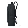 15" PU RPET Laptop-Rucksack schwarz | ohne Werbeanbringung | Nicht verfügbar | Nicht verfügbar | Nicht verfügbar