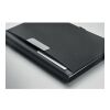 DIN A5 Portfolio & Notizblock schwarz