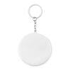 Badge als Schlüsselanhänger mit Kapselheber mattsilber | ohne Werbeanbringung | Nicht verfügbar | Nicht verfügbar