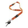 Lanyard 'Slam' aus Polyester Orange